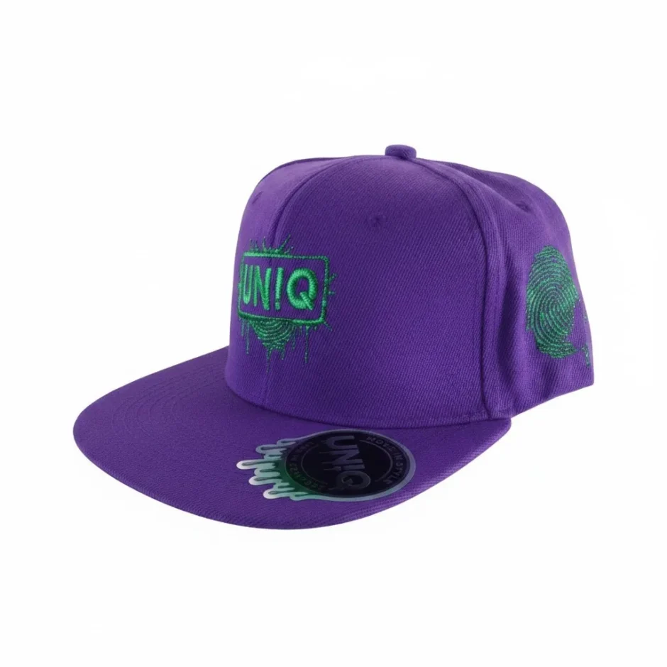 UN!Q Urban Snapback Cap - Purple/Green