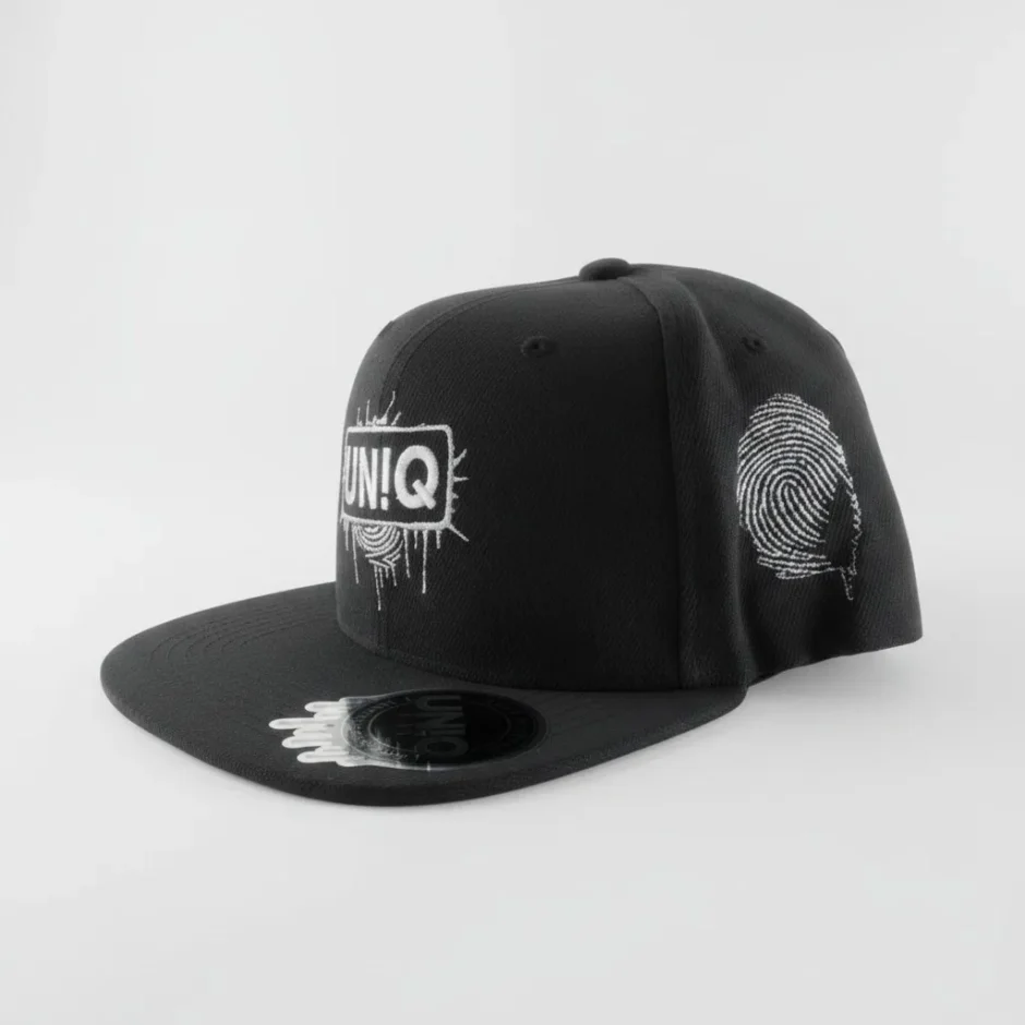 UN!Q Urban Streetwear Snapback Cap - Black