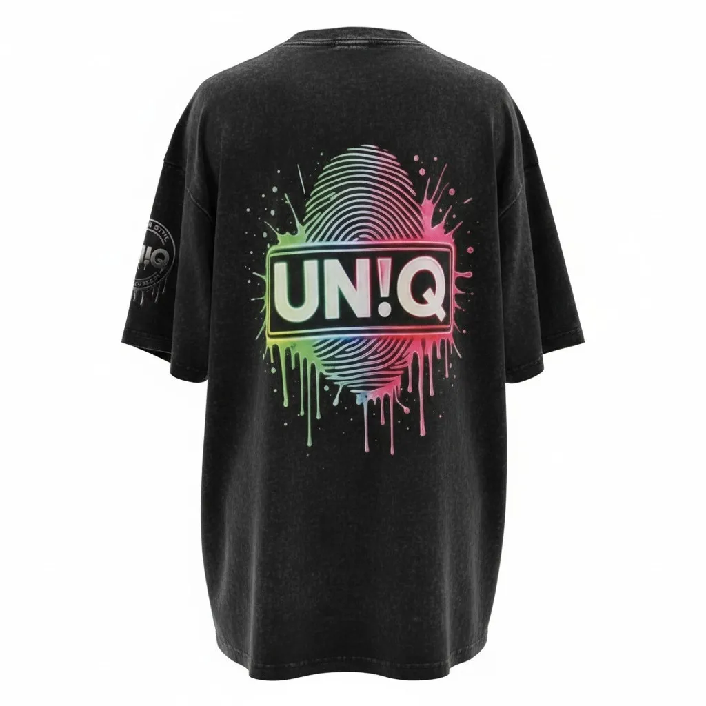 UN!Q Black T-shirt - Image 2