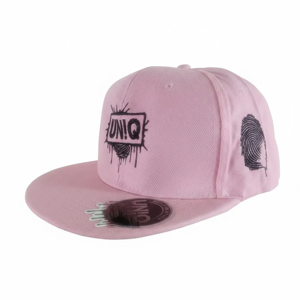 UN!Q Urban Snapback Cap - Pink/Black - Image 2