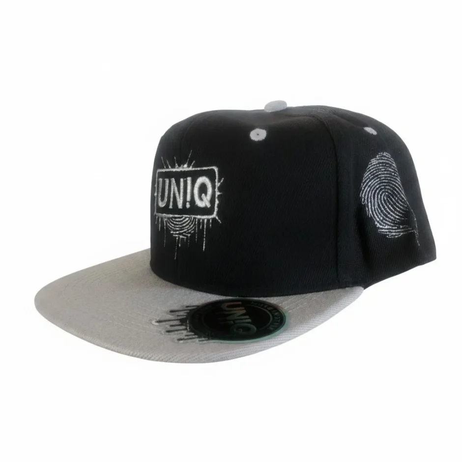 UN!Q Urban Snapback Cap - Black/Chrome