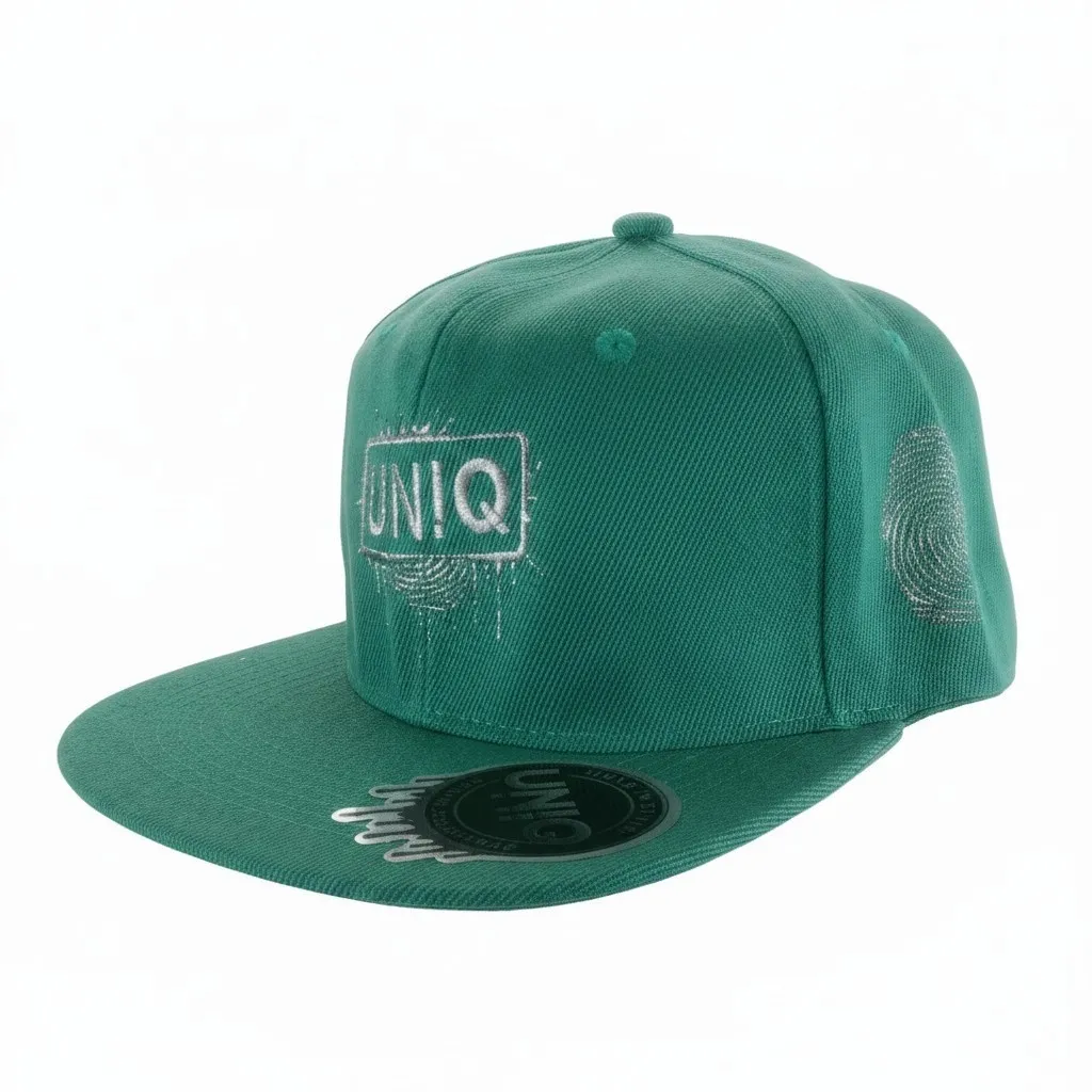 UN!Q Urban Snapback Cap - Green Silver - Image 2