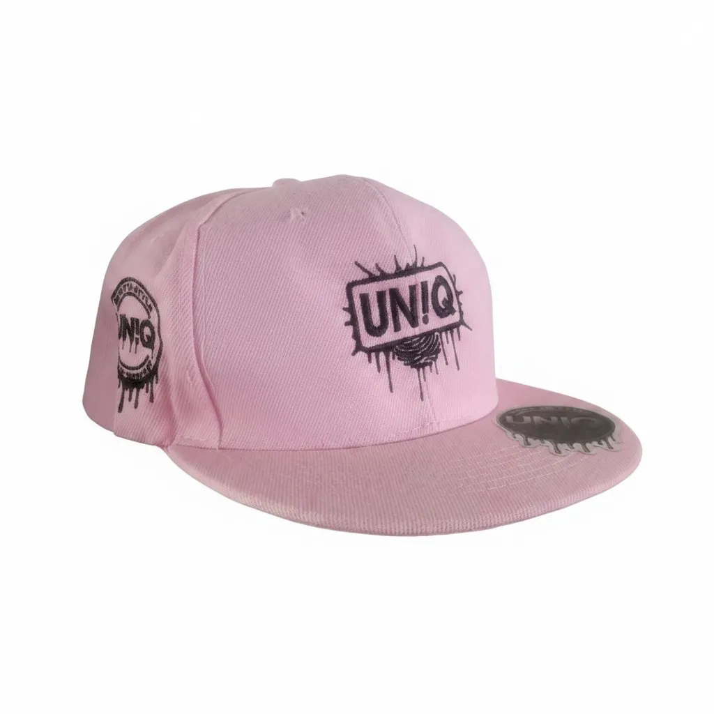 UN!Q Urban Snapback Cap - Pink/Black
