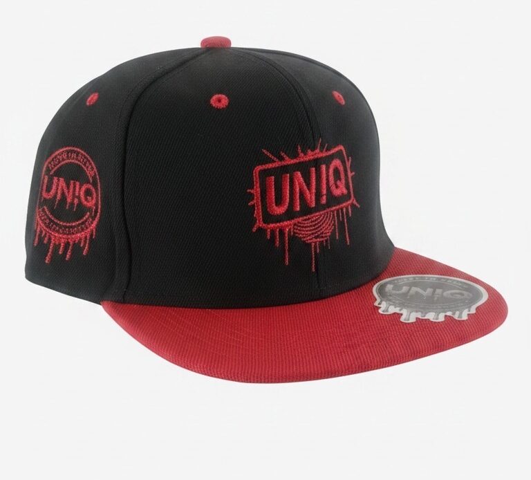 UN!Q Urban Snapback Cap - Black/Red/Red